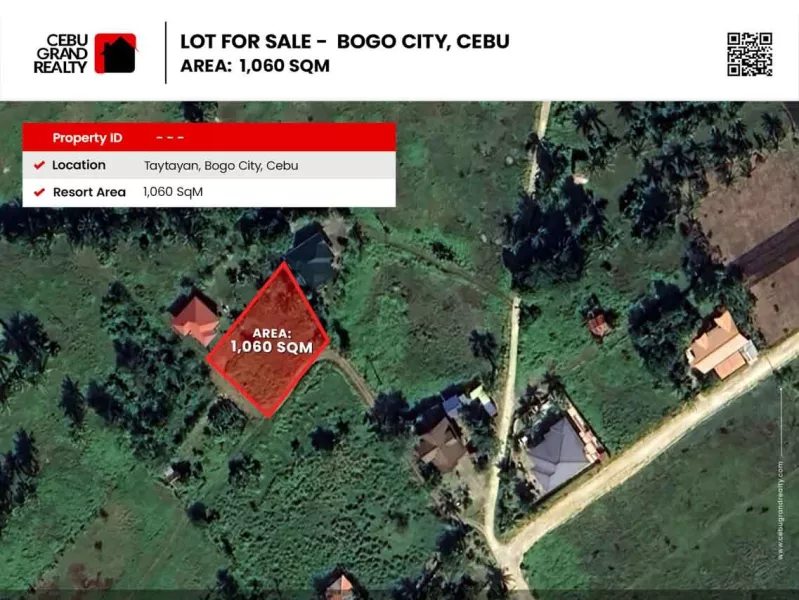 1060 SqM Lot for Sale in Bogo City