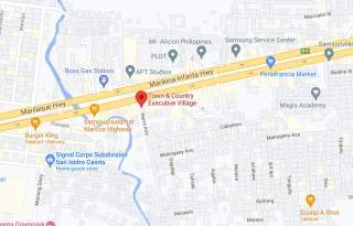 Town And Country Executive Village Map Town And Country Executive Village, Antipolo | Lamudi