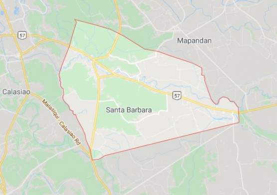 Map Of Sta Barbara Pangasinan Agricultural Lot For Sale At Santa Barbara, Pangasinan (Direct Buyers Only)