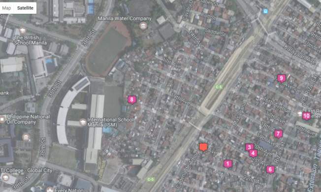 East Rembo Makati Map Makati Area : Highly Elevated Lot For Sale - East Rembo