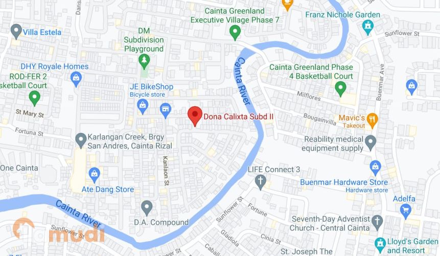 Available Properties in Dona Calixta Subdivision, Cainta | Lamudi