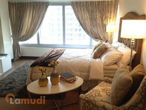 Spacious Bedroom with a View of the Makati CBD